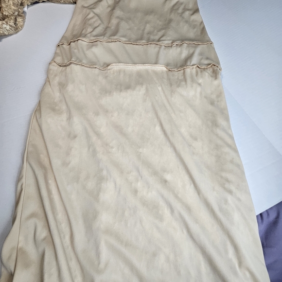 Designs Today's Women Elegant Lace Beige/Gold Dress/Jacket Size XL - Picture 10 of 16